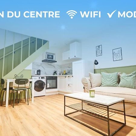 Nouveaute ! Lille T3 Avec Decor Moderne, Wifi Exterior photo